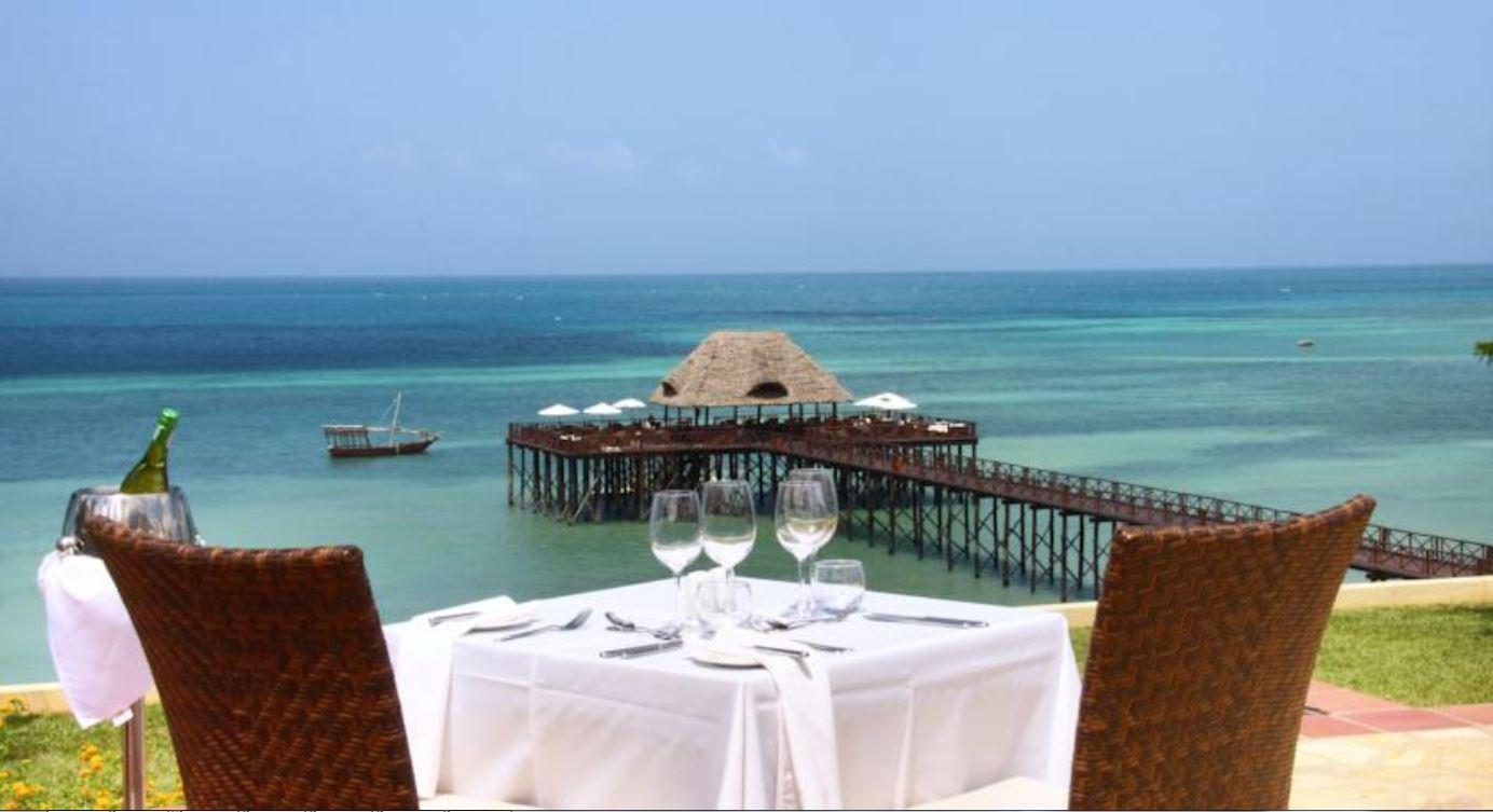 Sea Cliff Resort & Spa Sansibar Exterior foto